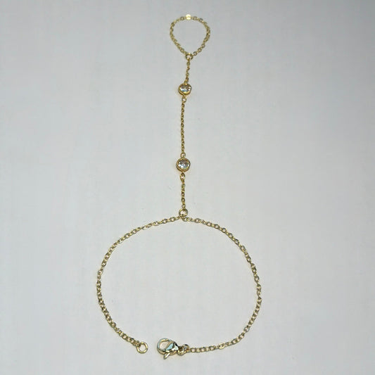 24k Gold-Filled Grace Hand Chain - The Ky Collection