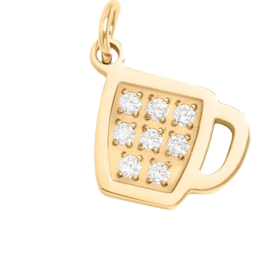 Coffee Cup Charm