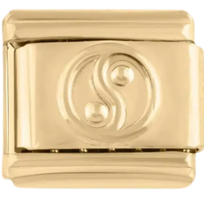 Yin & Yang Italian Charm