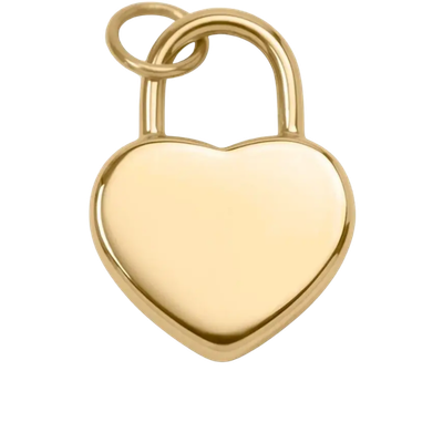 Lock Heart Charm