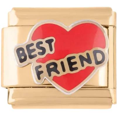 Best Friend Italian Charm