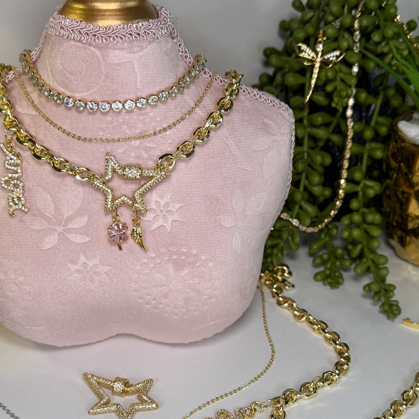 Angelic Charm Necklace - The Ky Collection