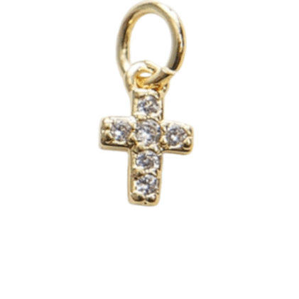 Dainty Cross Charm - The Ky Collection