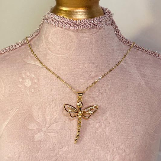 Dragonfly Dream Necklace - The Ky Collection