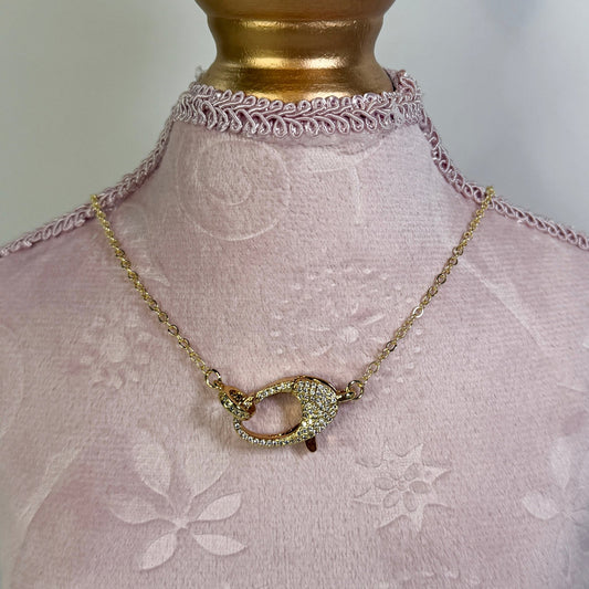 Oval Clasp Necklace - The Ky Collection
