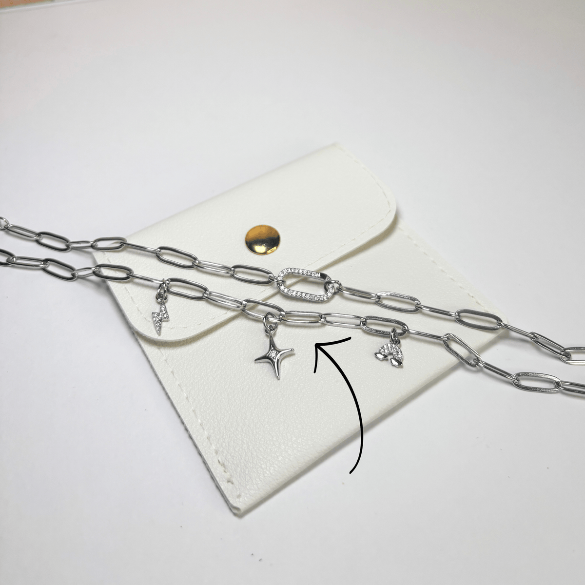 Nova Charm Bracelet | Silver Charm Bracelet