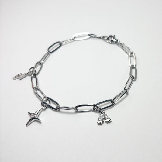 Nova Charm Bracelet | Silver Charm Bracelet