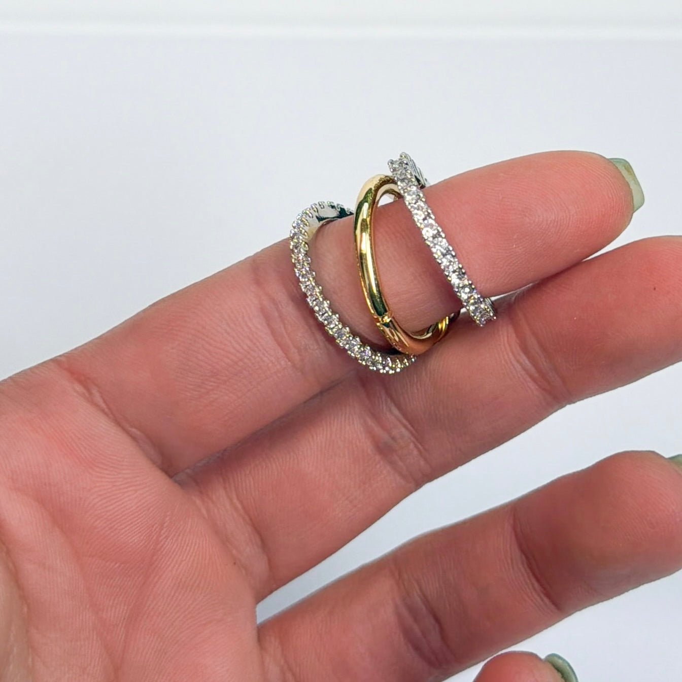 14k Gold Filled Mixed Metal Ring - The Ky Collection