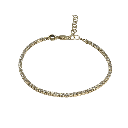 18k Gold-Filled Tennis Bracelet - The Ky Collection