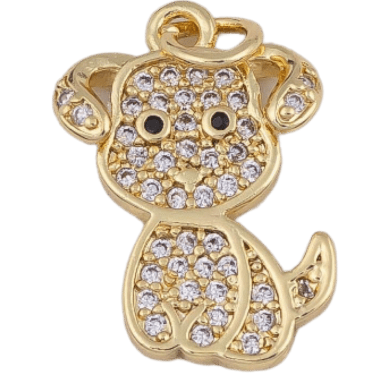 18k Gold PVD Dog Charm - The Ky Collection