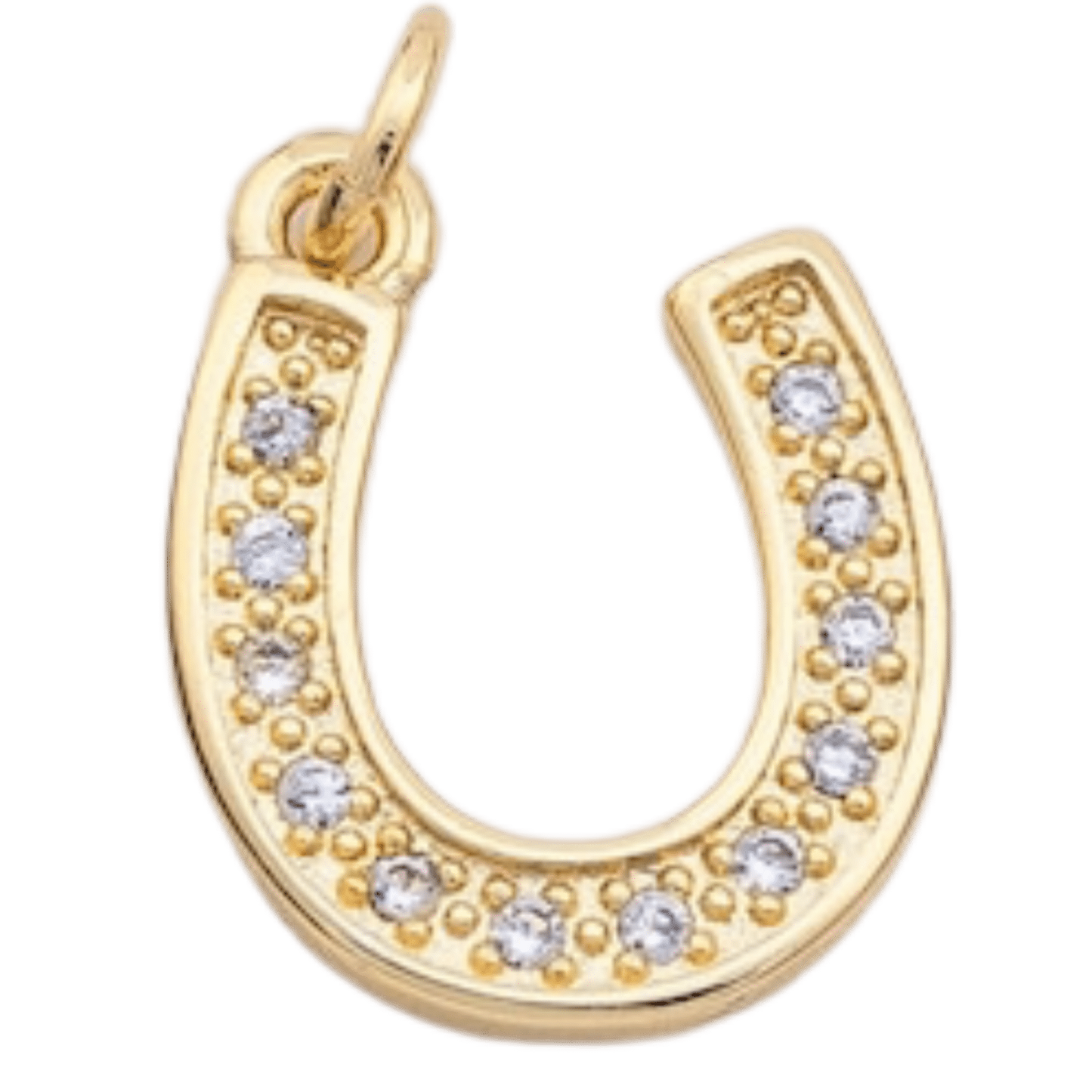 18k Gold PVD Horseshoe Charm - The Ky Collection