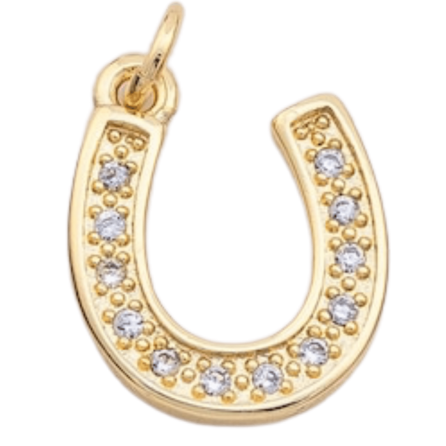 18k Gold PVD Horseshoe Charm - The Ky Collection
