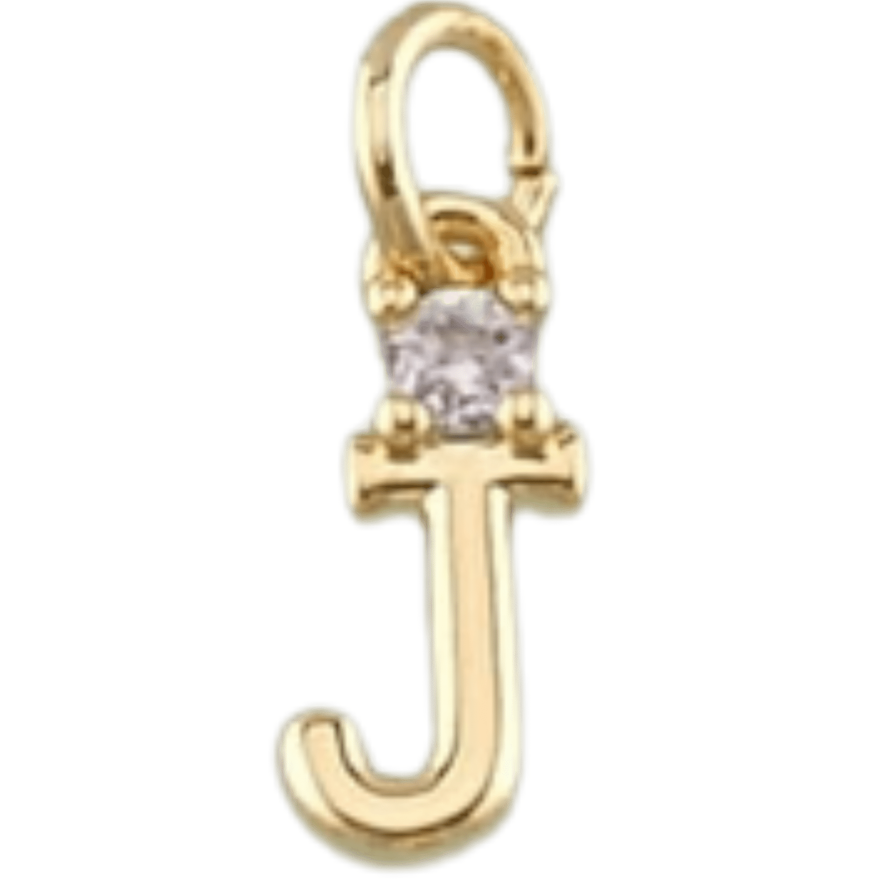 18k Gold PVD ‘J’ Charm - The Ky Collection