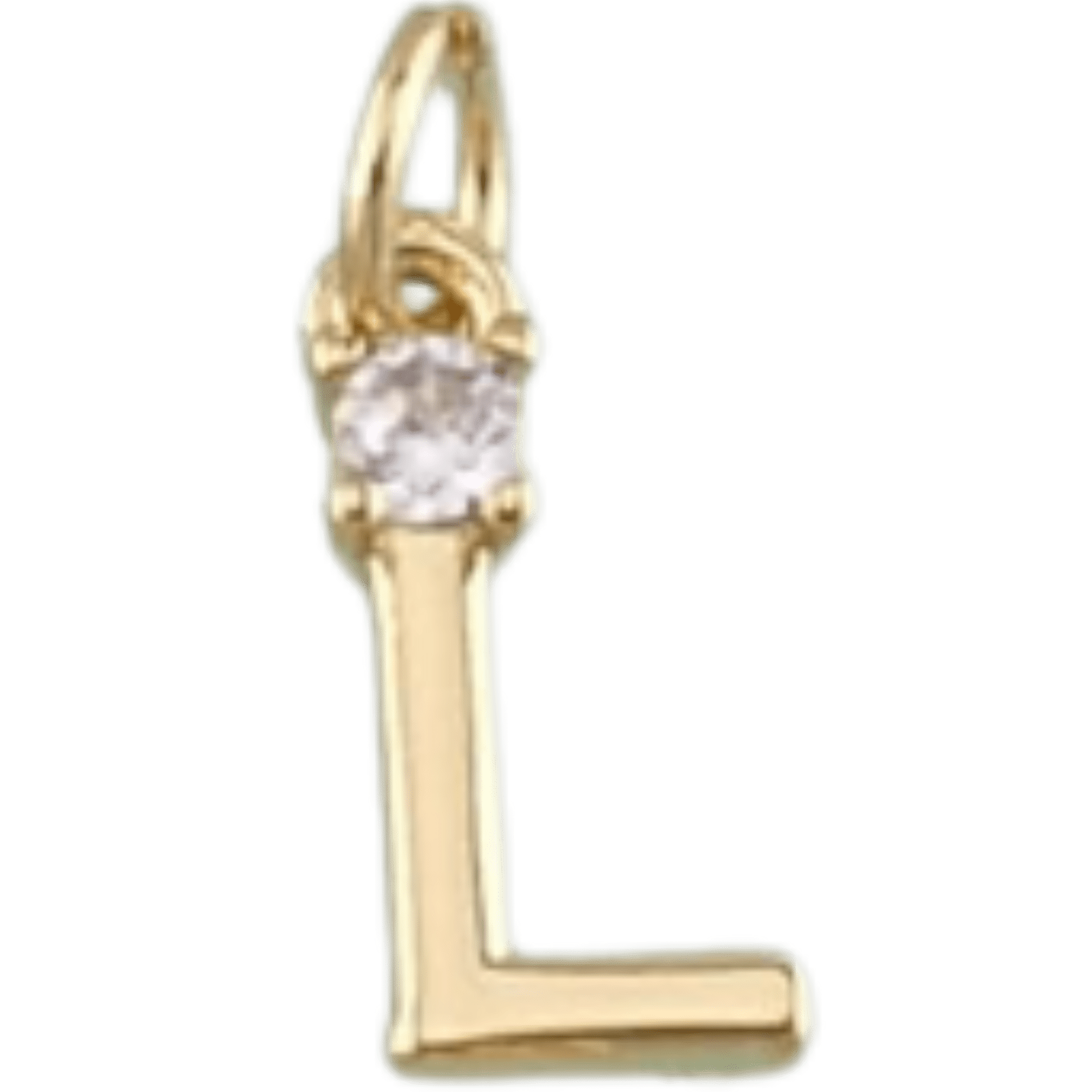 18k Gold PVD ‘L’ Charm - The Ky Collection