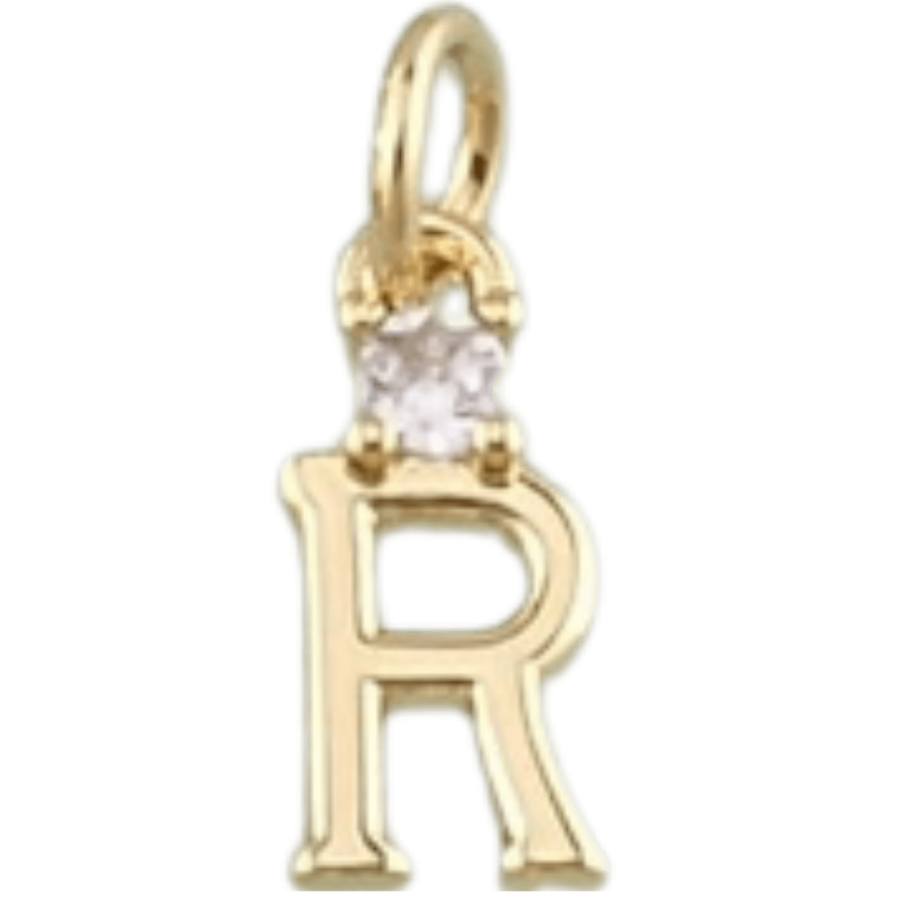 18k Gold PVD ‘R’ Charm - The Ky Collection