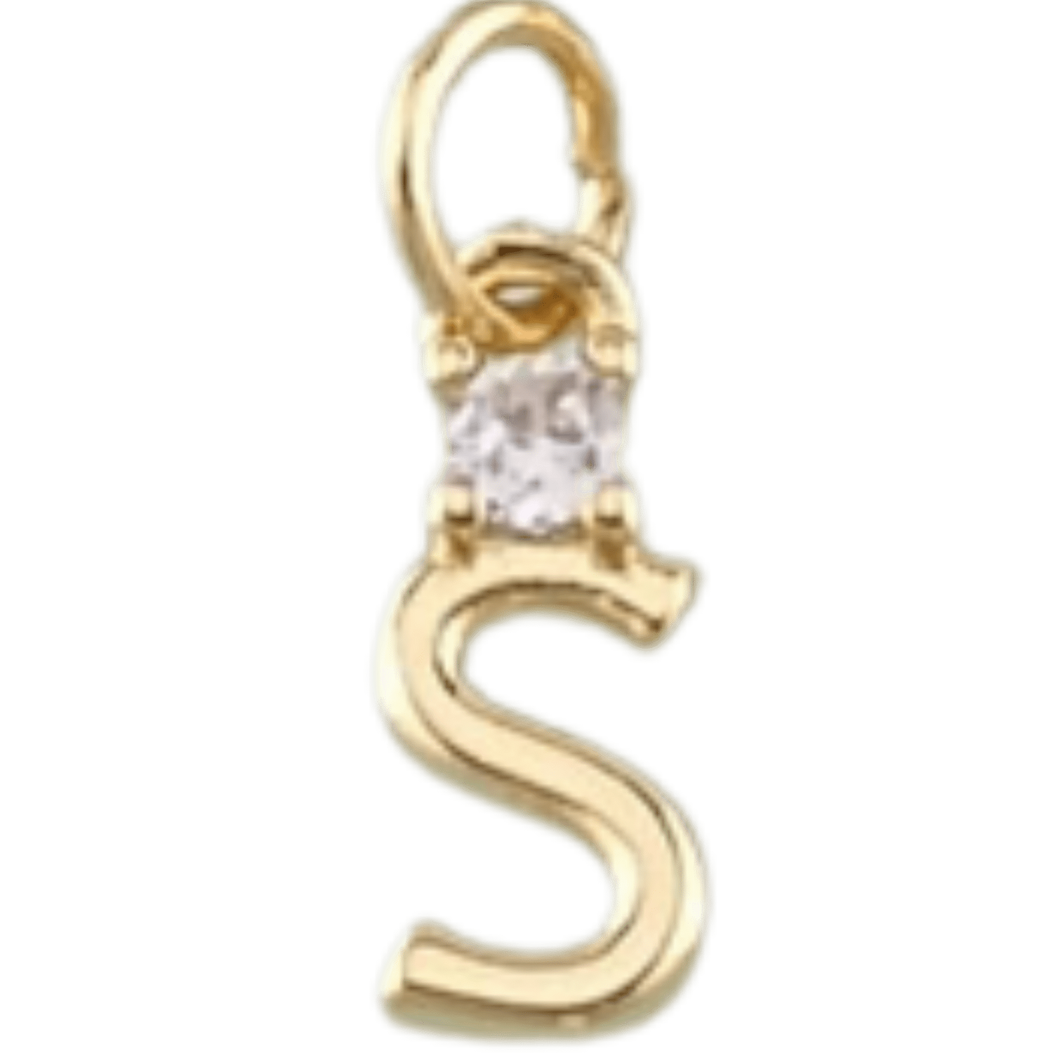 18k Gold PVD ‘S’ Charm - The Ky Collection