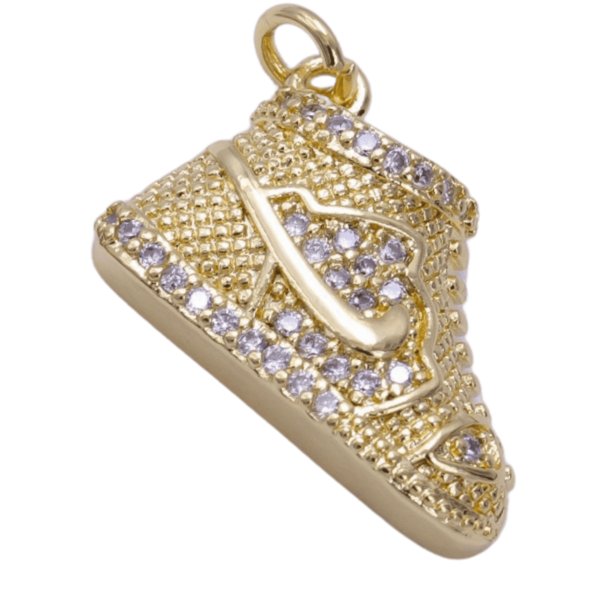 18k Gold PVD Shoe Charm - The Ky Collection