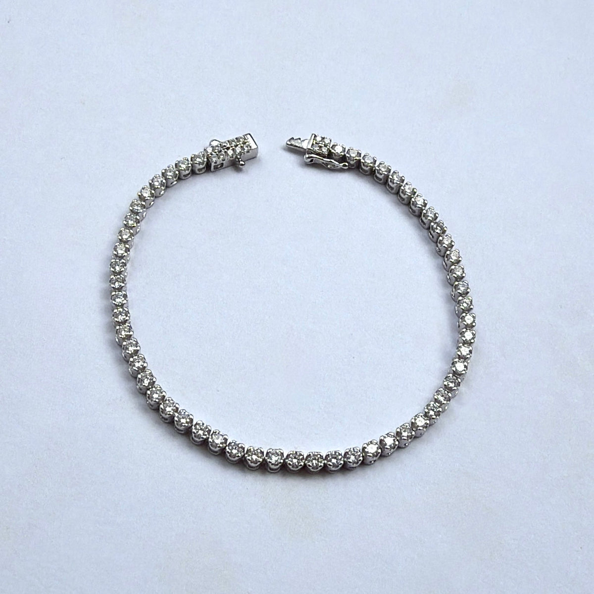 2.25mm Moissanite Tennis Bracelet - The Ky Collection