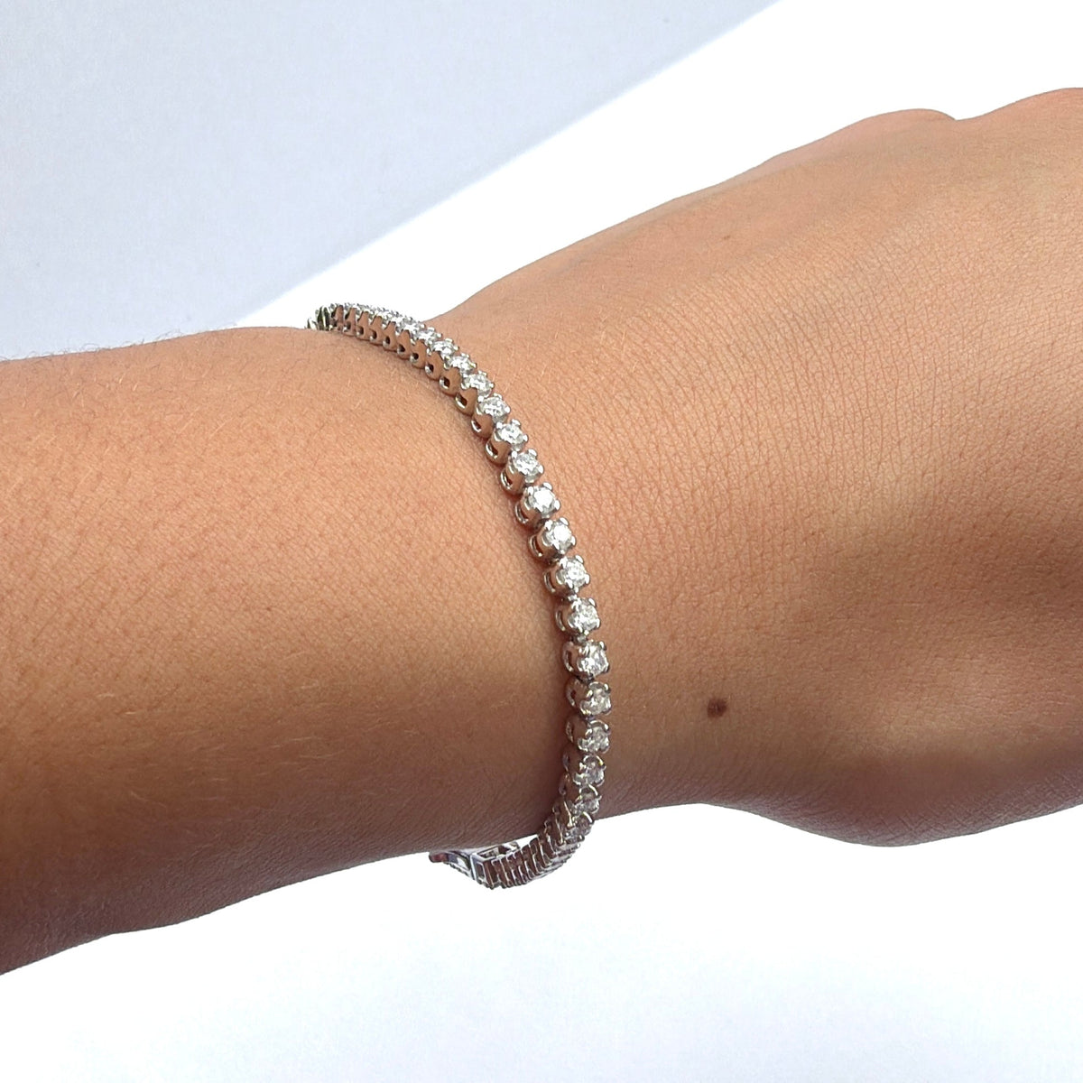 2.25mm Moissanite Tennis Bracelet - The Ky Collection