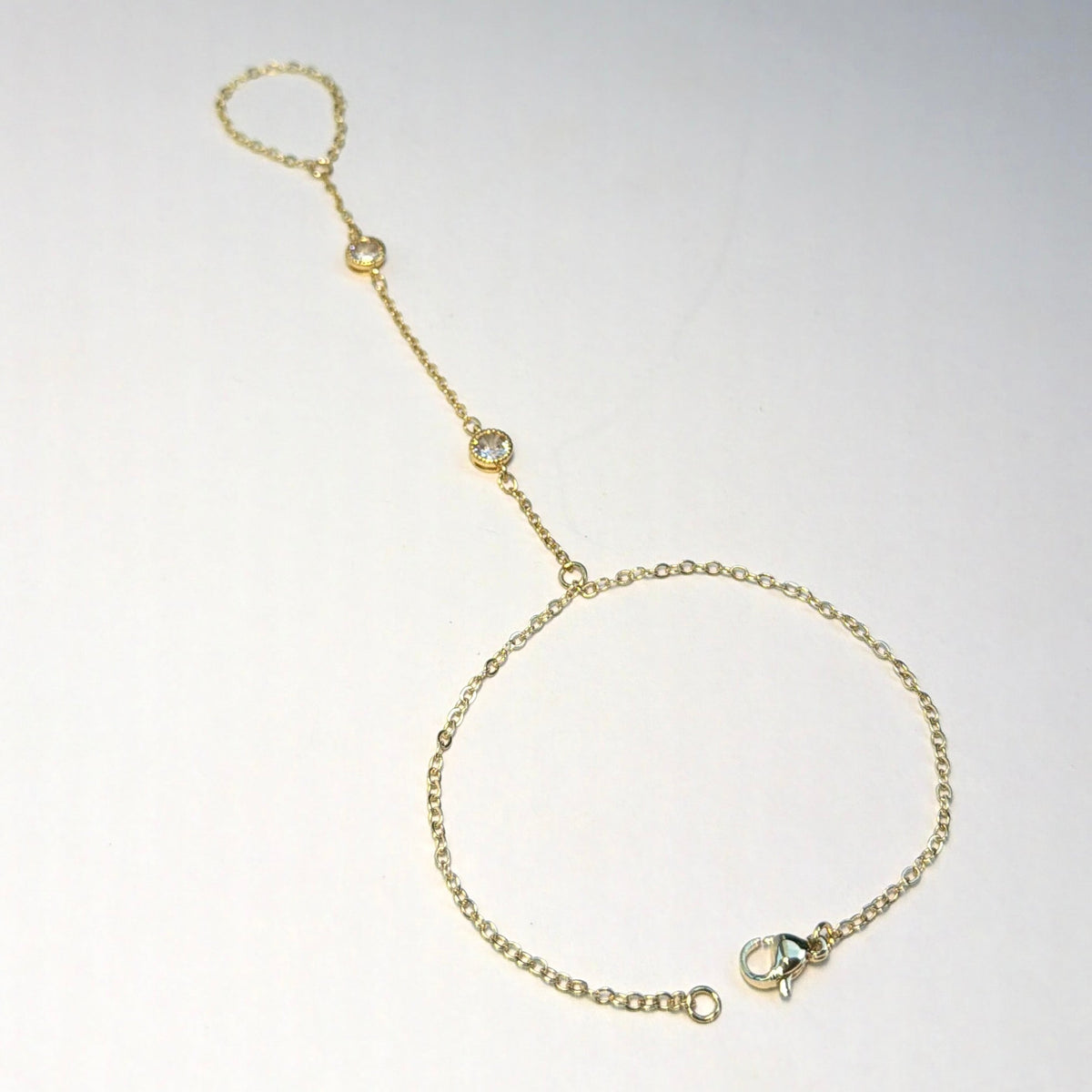 24k Gold-Filled Grace Hand Chain - The Ky Collection