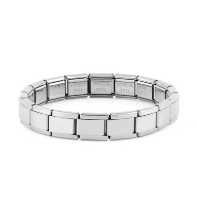 Silver Italian Charm Bracelet Base
