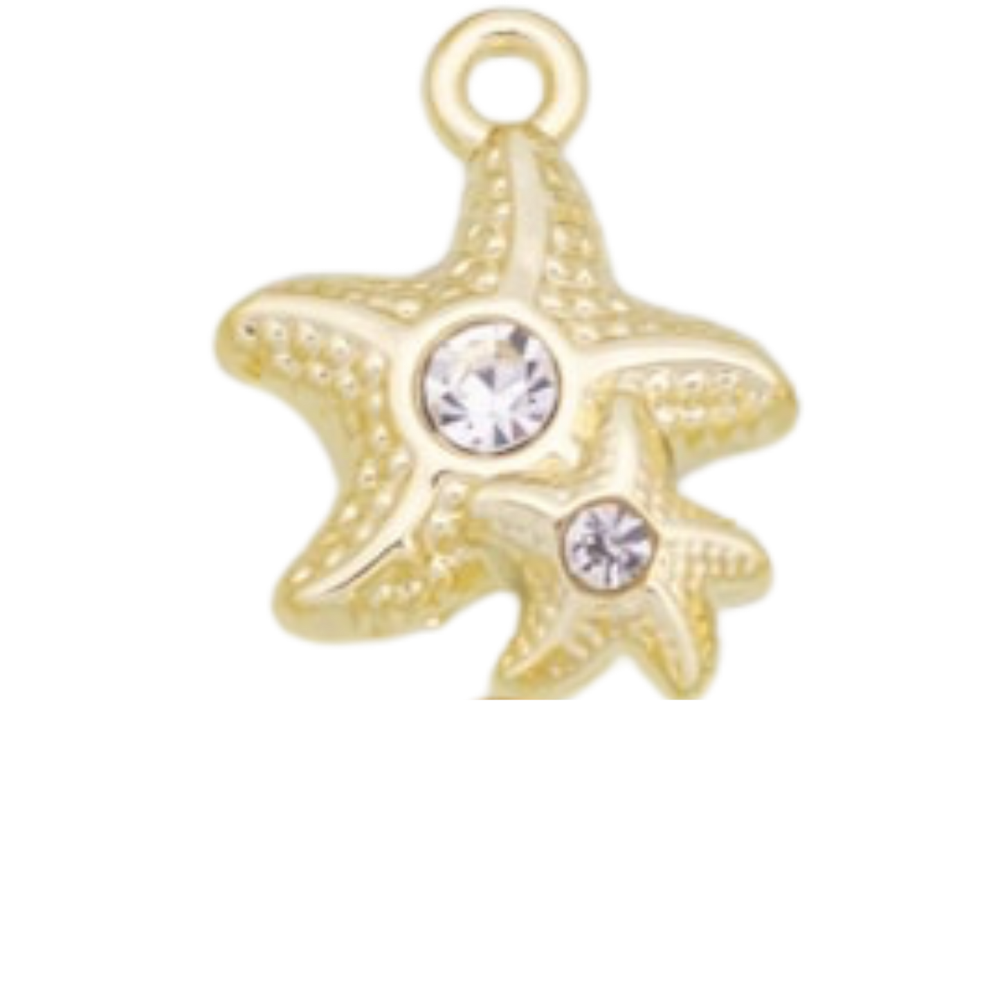 Double Starfish Charm