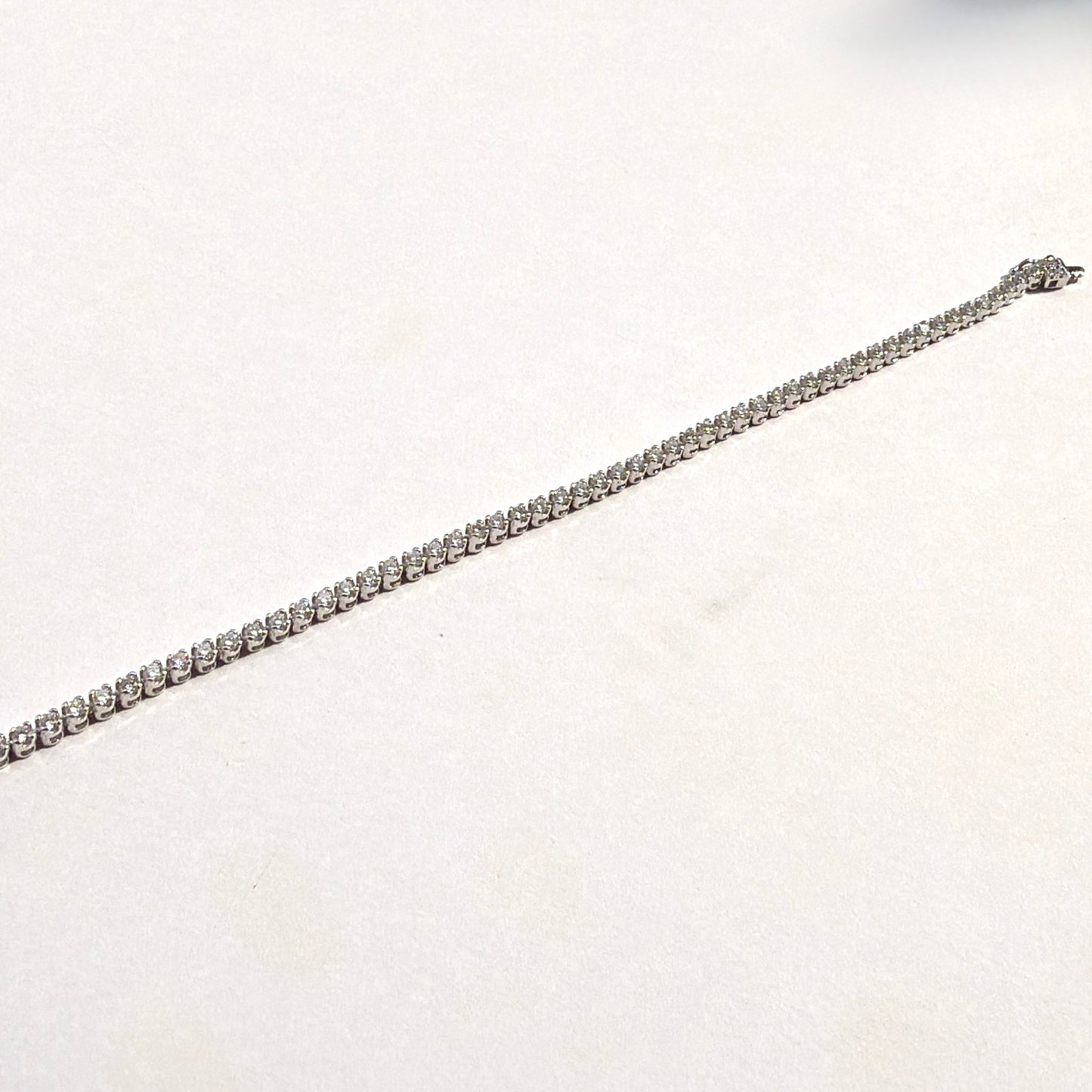2.25mm Moissanite Tennis Bracelet