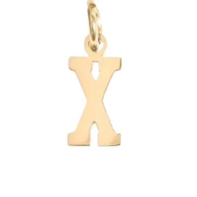 Gold X Charm