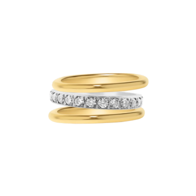 Double Gold Ring Base