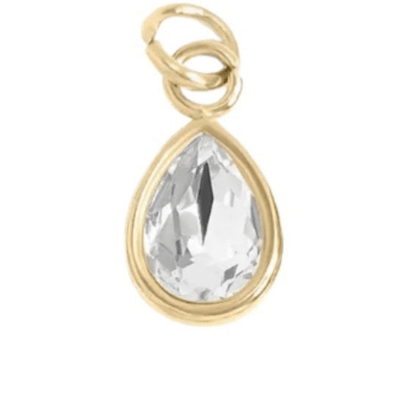 April Birthstone Charm - The Ky Collection