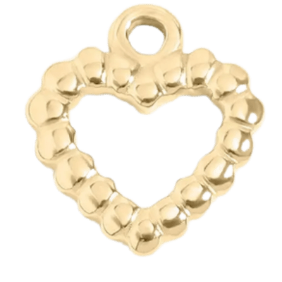 Bubble Heart Charm - The Ky Collection