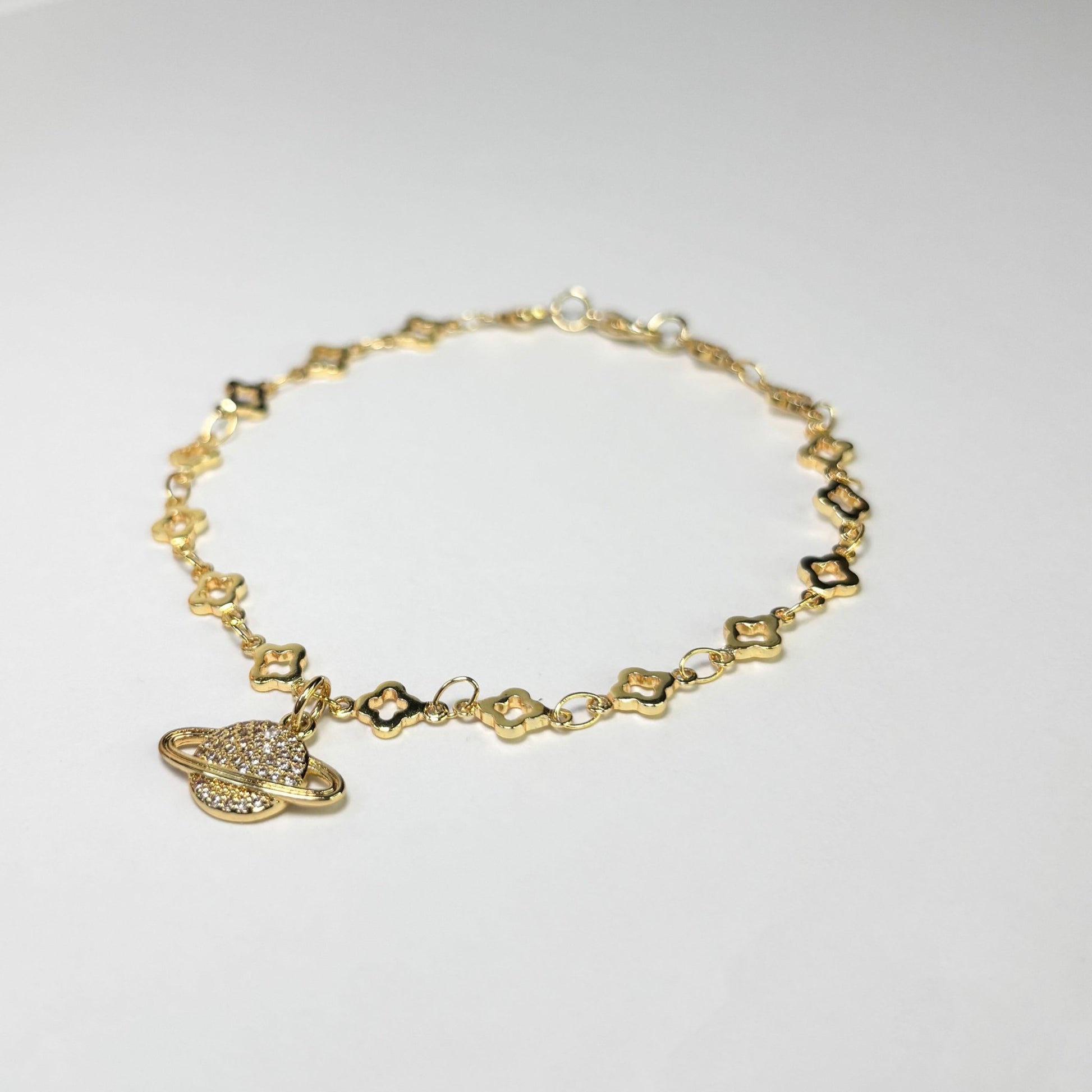 Celestial Clover Charm Bracelet - The Ky Collection