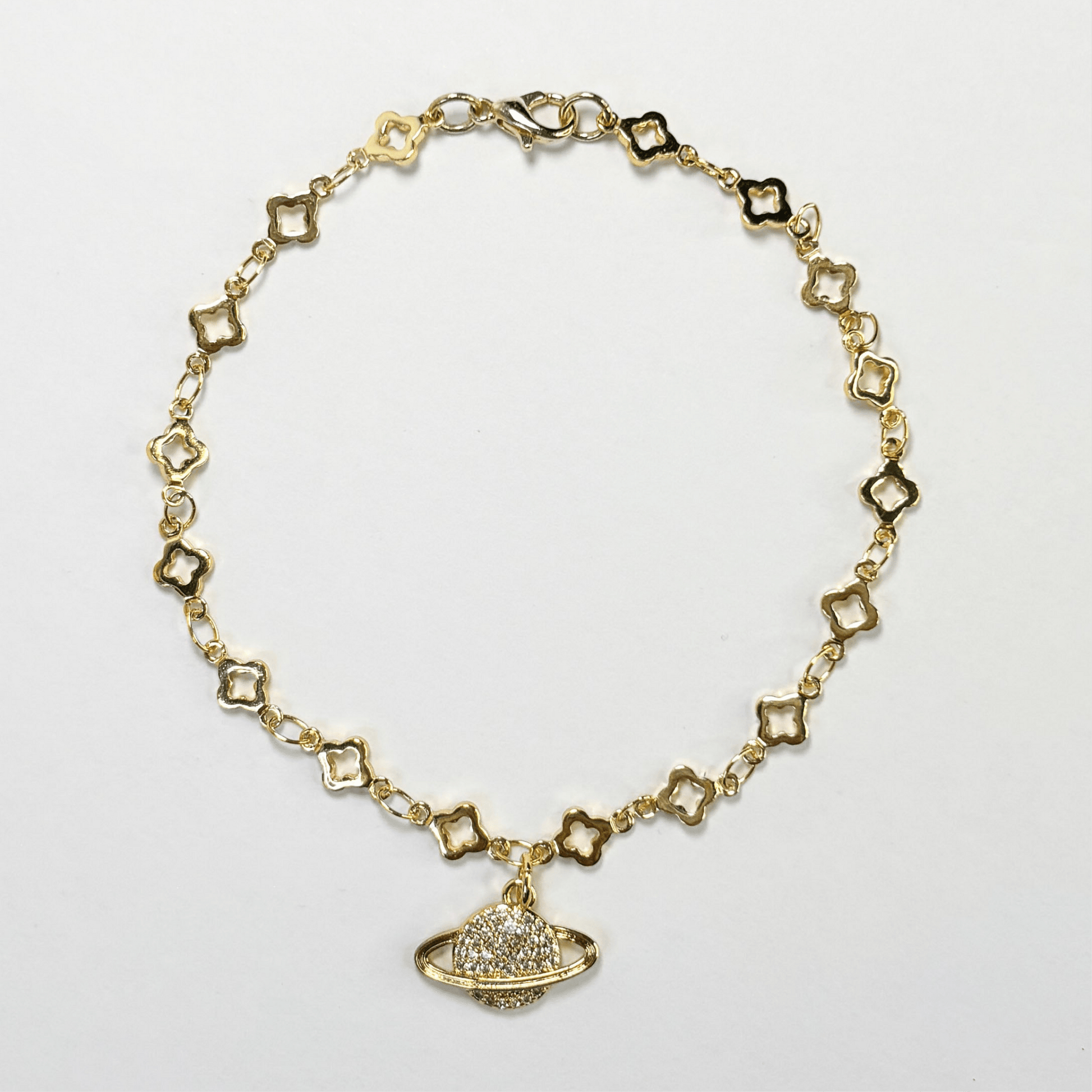 Celestial Clover Charm Bracelet - The Ky Collection