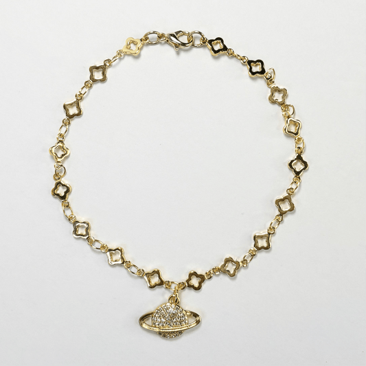 Celestial Clover Charm Bracelet - The Ky Collection