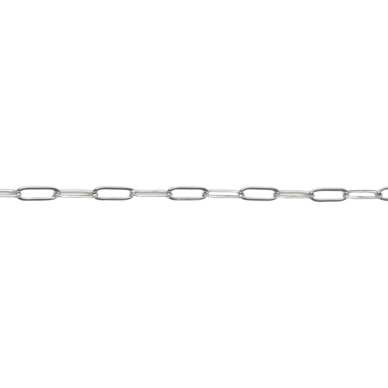 Custom Silver Paperclip Waist Chain - The Ky Collection