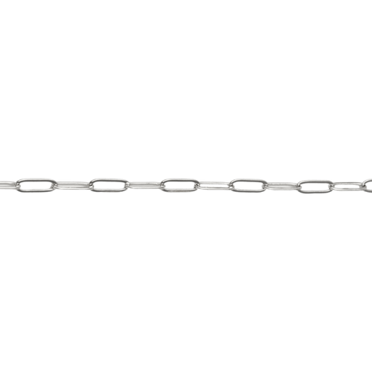 Custom Silver Paperclip Waist Chain - The Ky Collection