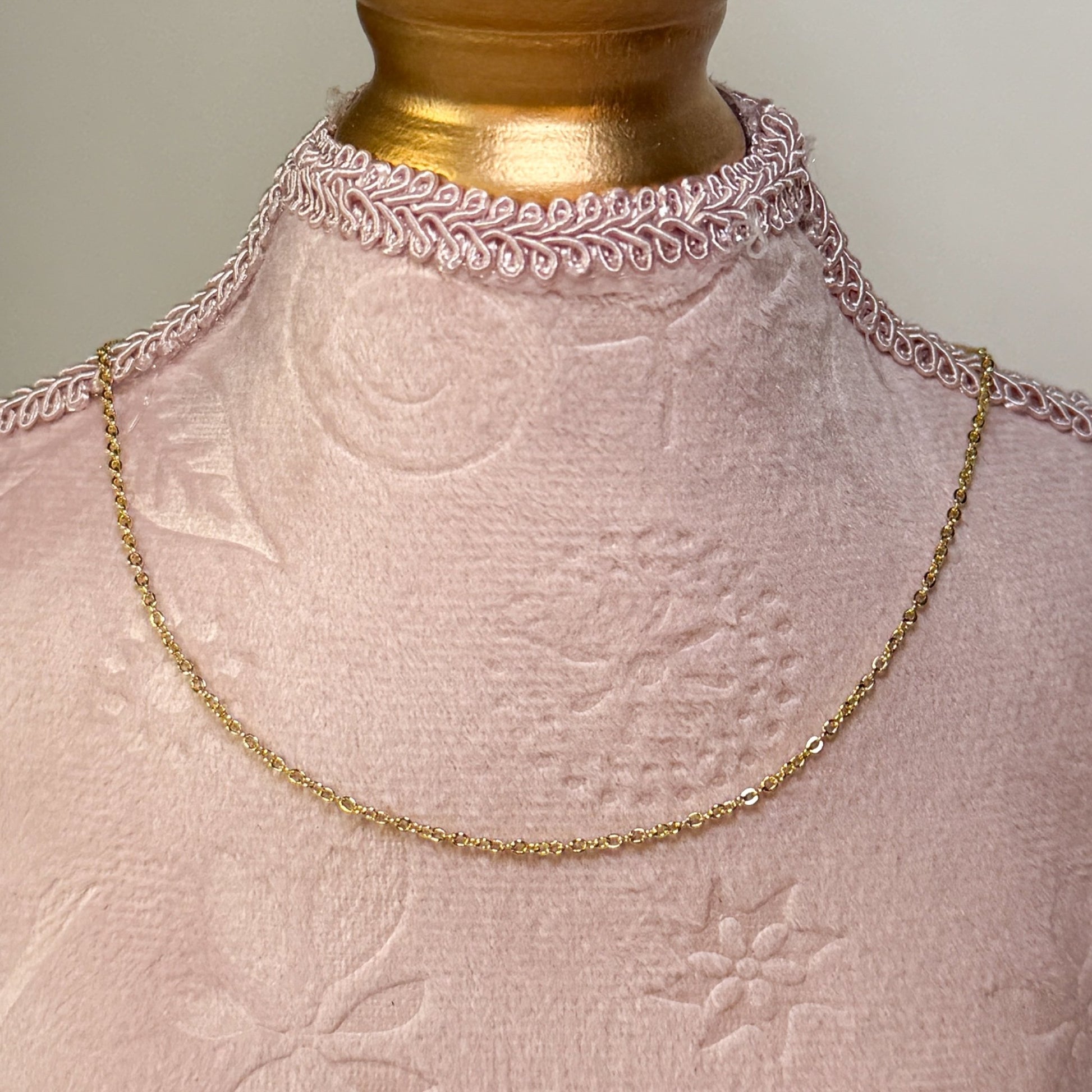 Gold Dainty Cable Chain - The Ky Collection