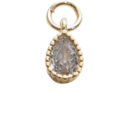 Dainty Teardrop Charm - The Ky Collection