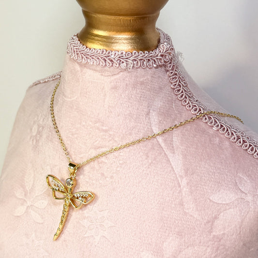 Dragonfly Dream Necklace - The Ky Collection