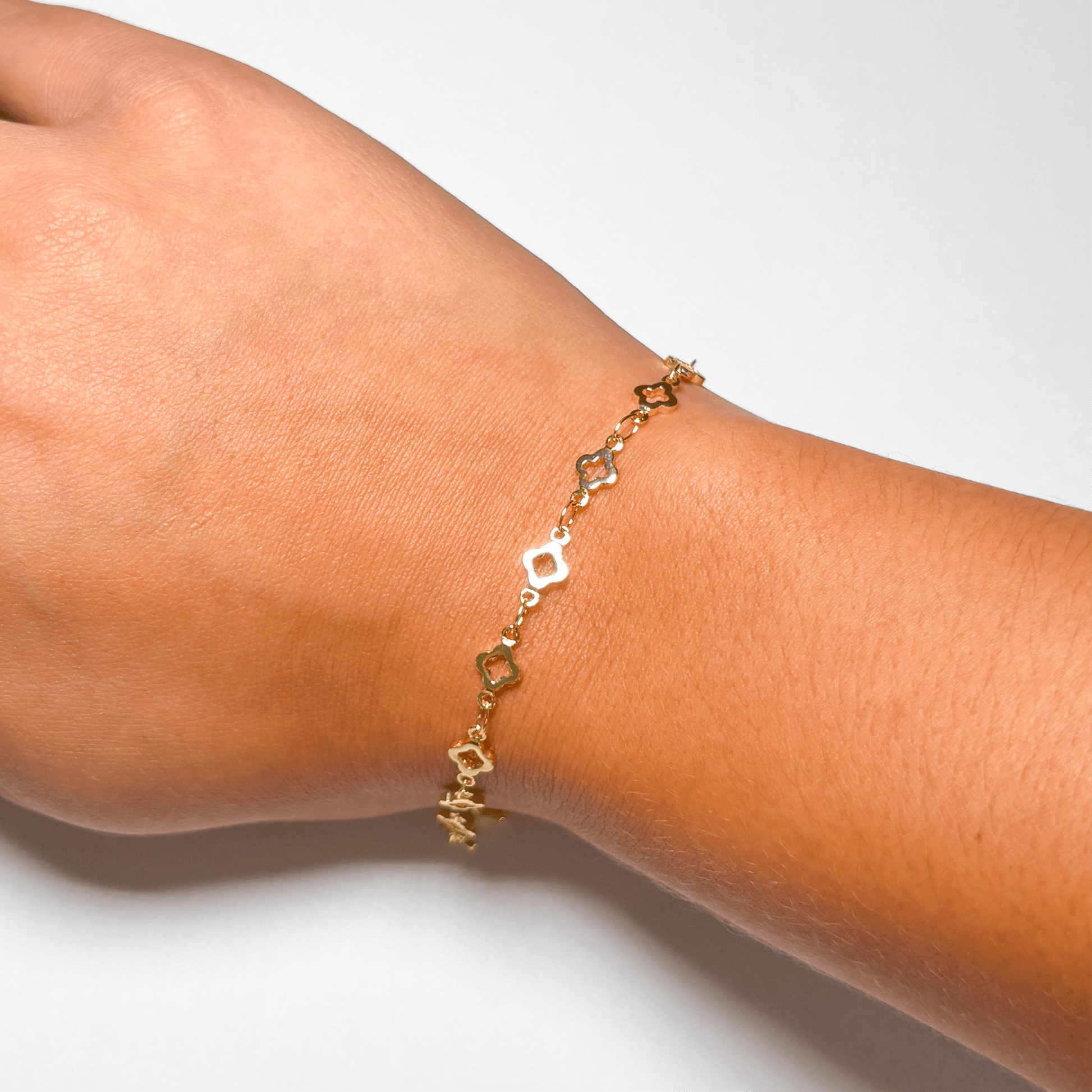 Gold Celestial Clover Bracelet - The Ky Collection