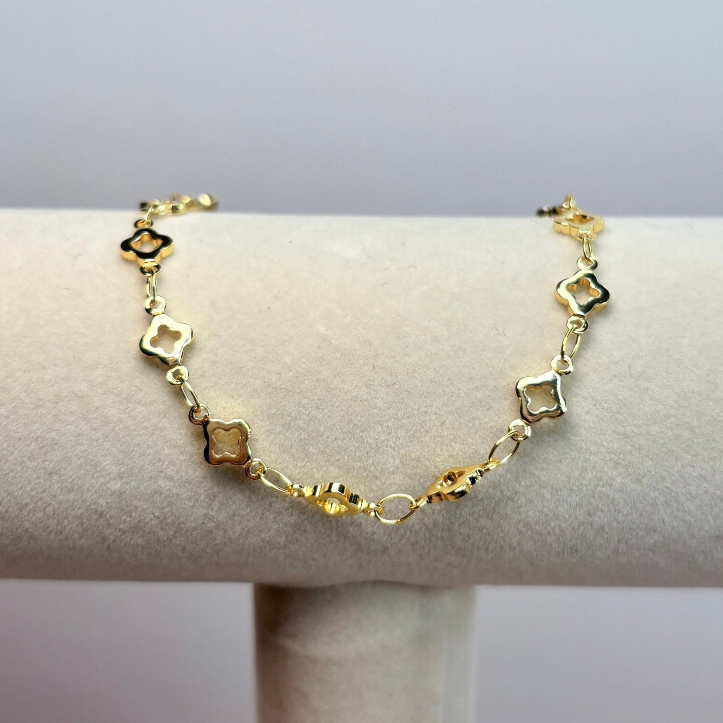 Gold Celestial Clover Bracelet - The Ky Collection