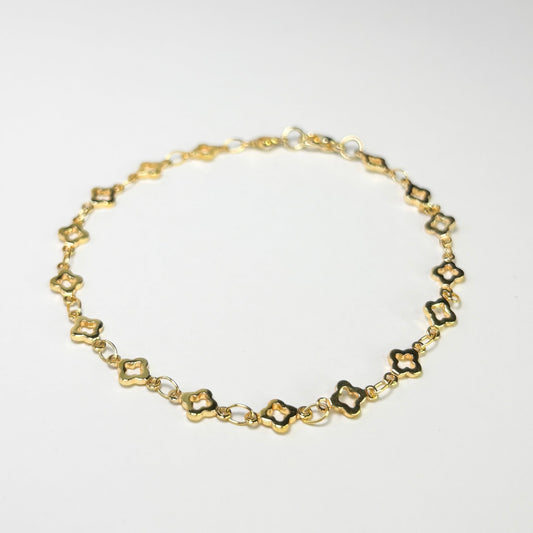 Gold Celestial Clover Bracelet - The Ky Collection