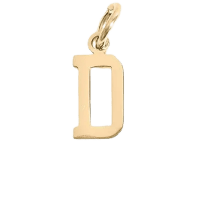 Gold D Charm - The Ky Collection