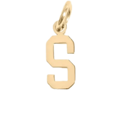 Gold S Charm - The Ky Collection