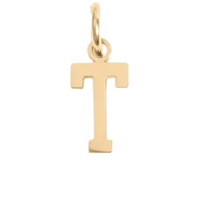 Gold T Charm - The Ky Collection