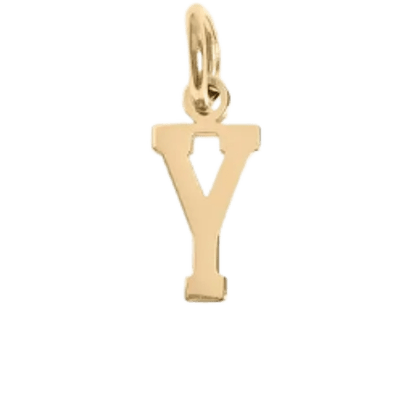 Gold Y Charm - The Ky Collection