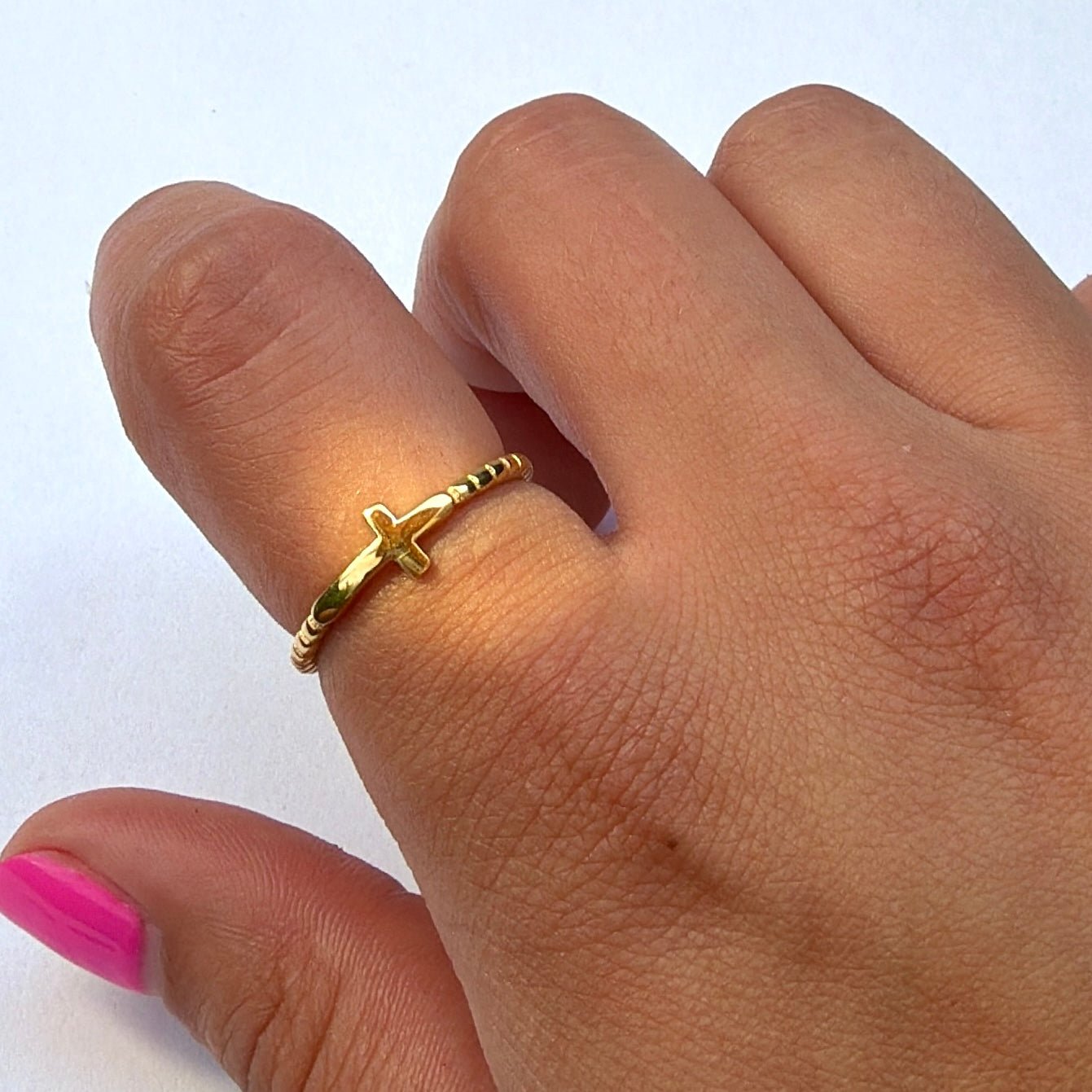 Halo Cross Ring - The Ky Collection