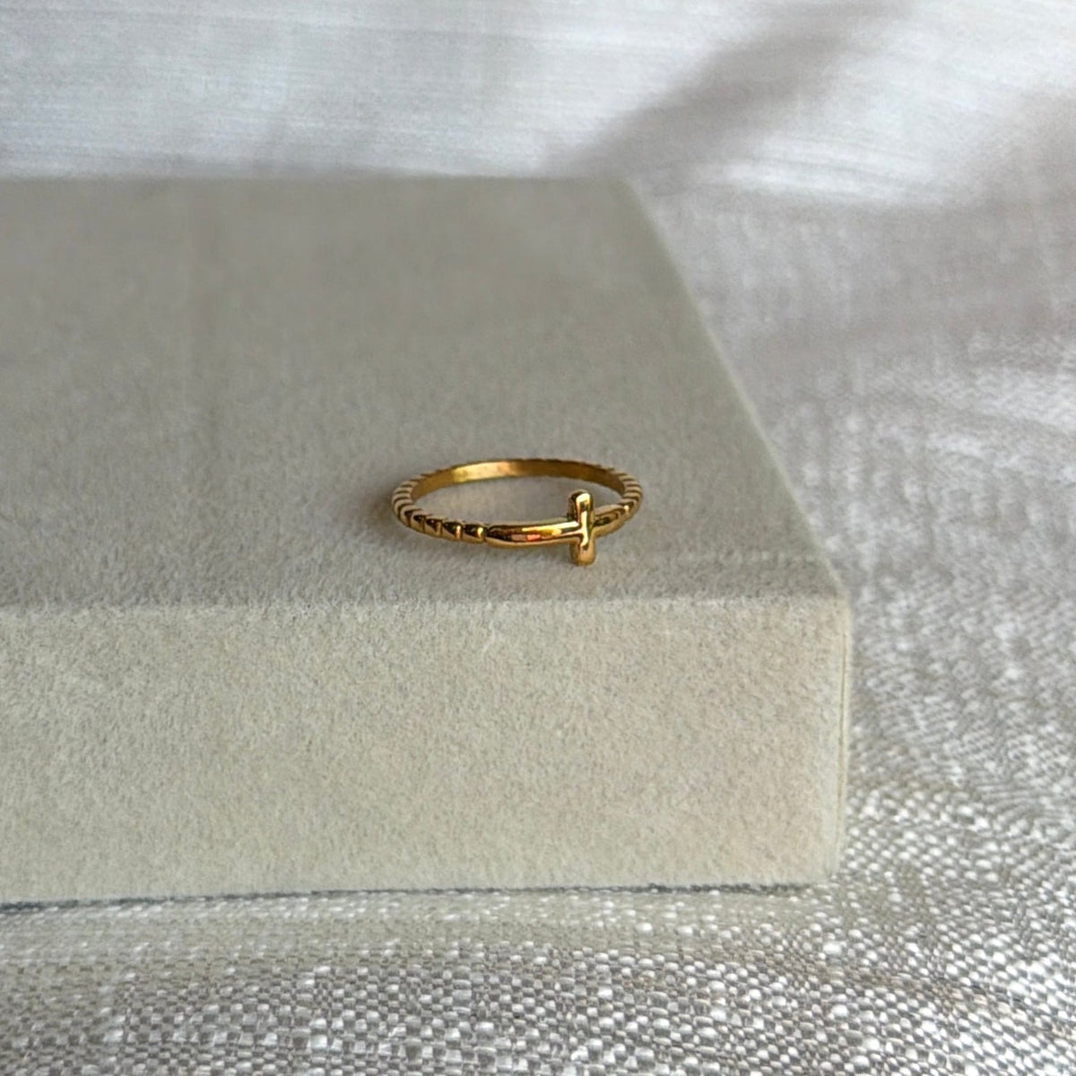 Halo Cross Ring - The Ky Collection