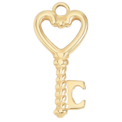 Heart Key Charm - The Ky Collection