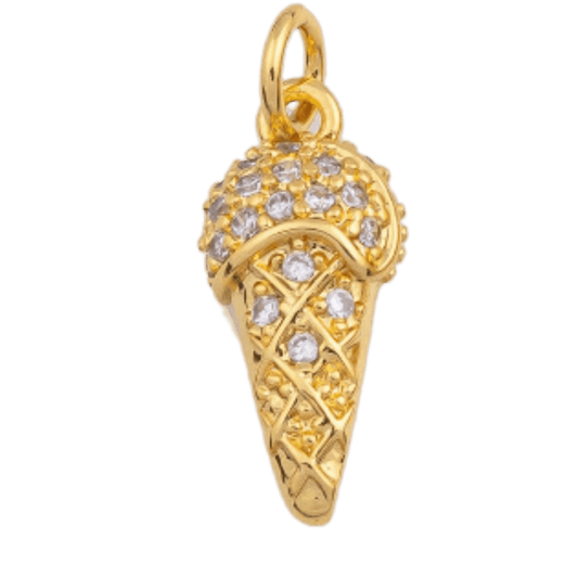 Ice Cream Cone Charm - The Ky Collection